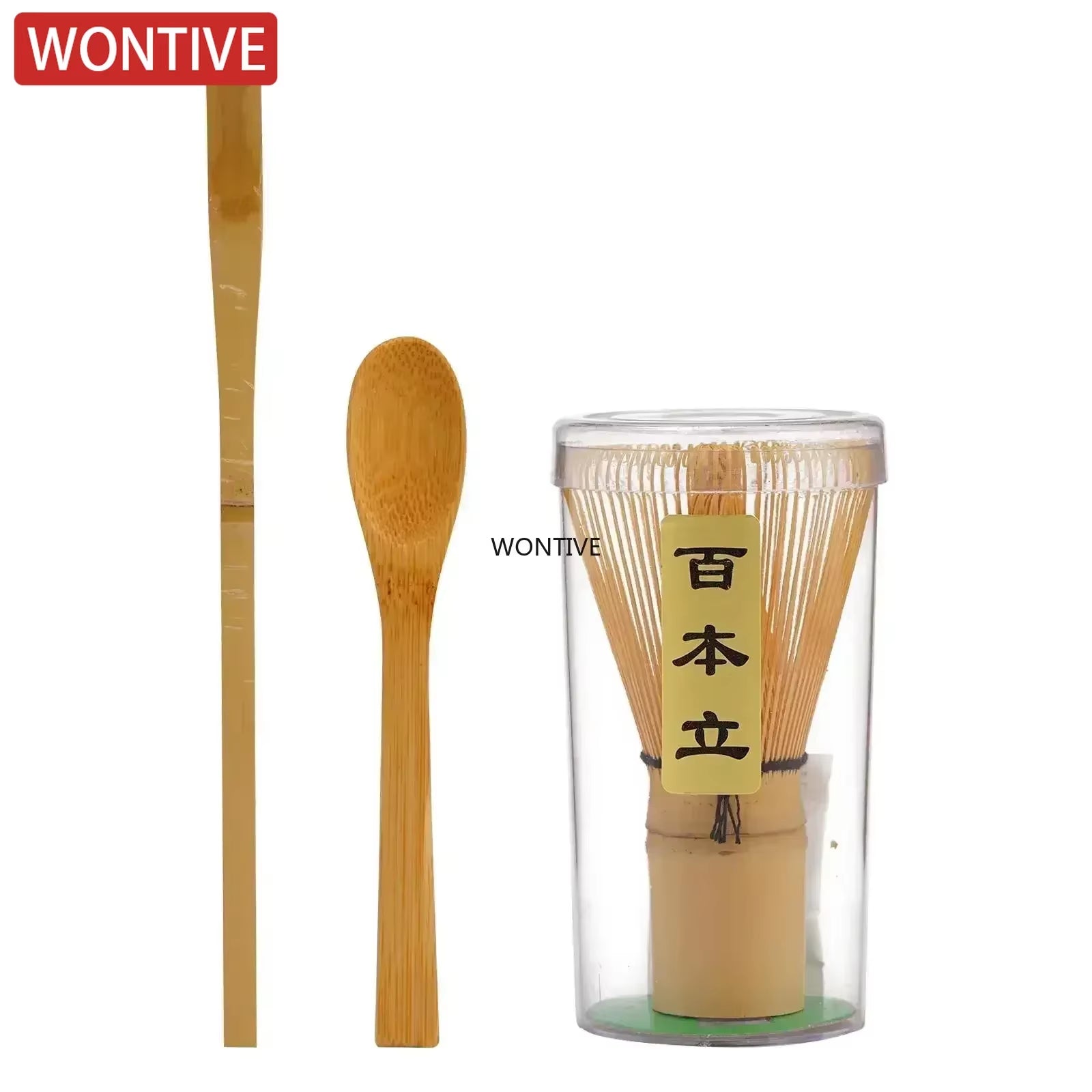 Bamboo Matcha Tea Spoon Set – Traditional Tea Making Tools