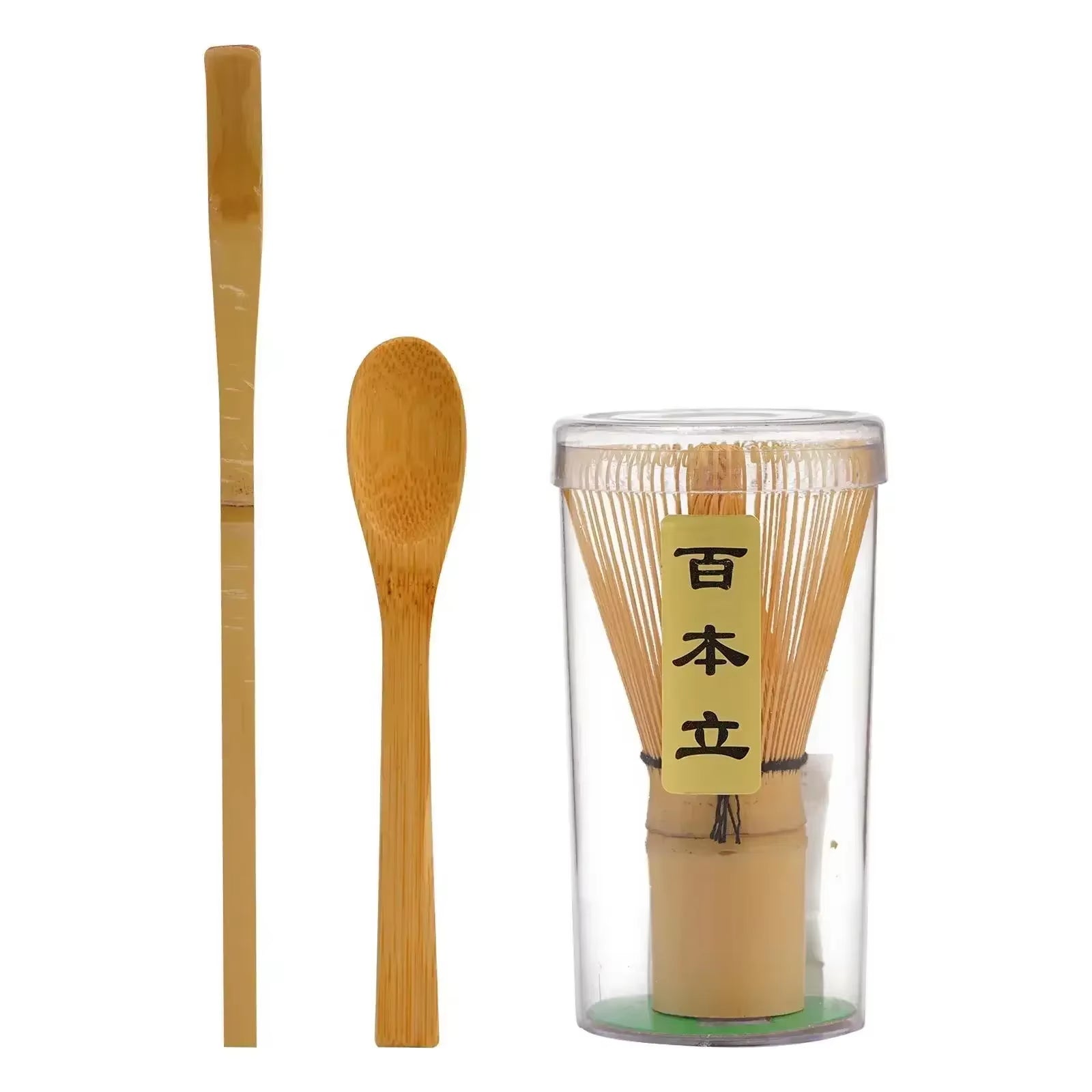 Bamboo Matcha Tea Spoon Set – Traditional Tea Making Tools