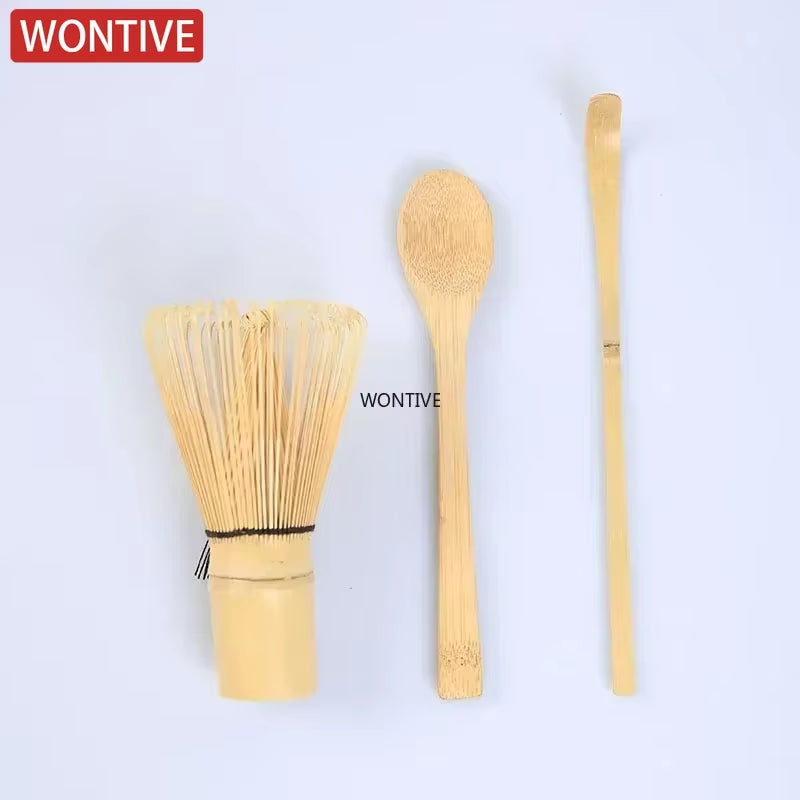Bamboo Matcha Tea Spoon Set – Traditional Tea Making Tools
